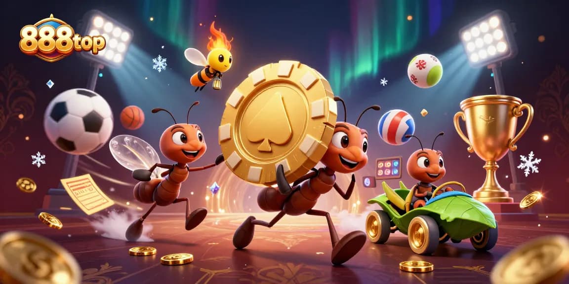 Engage with thrilling games at 888top while enjoying exciting gambling moments