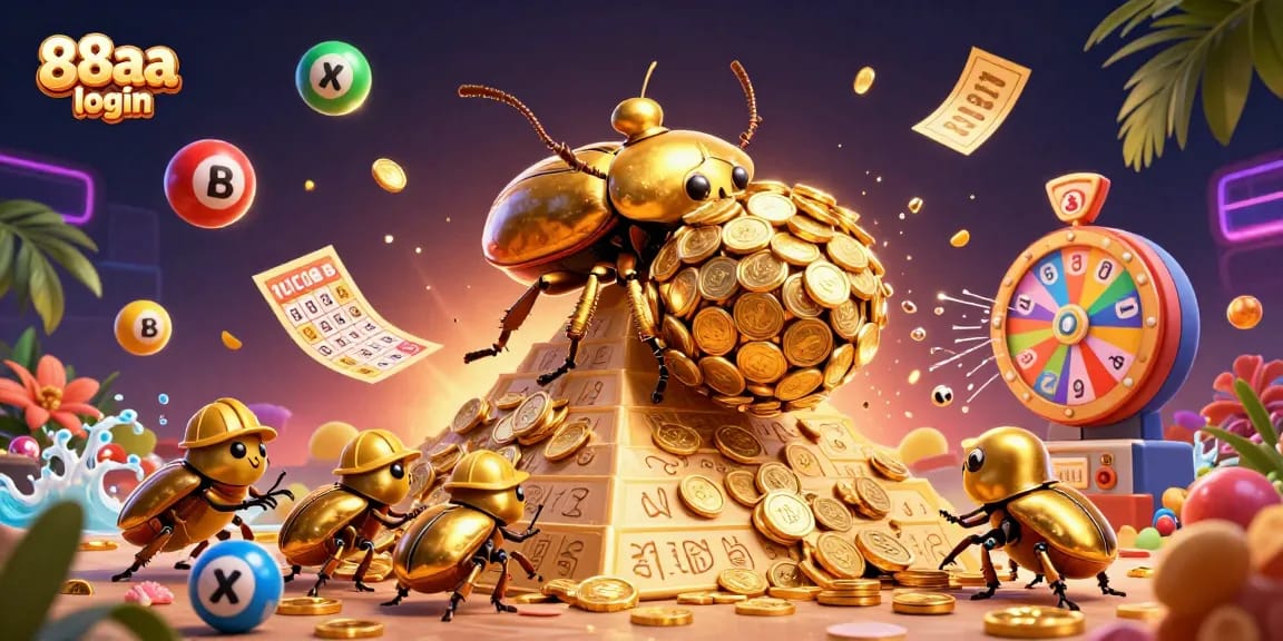 Engage with 88aa login through vibrant casino-themed elements and exciting gameplay dynamic.