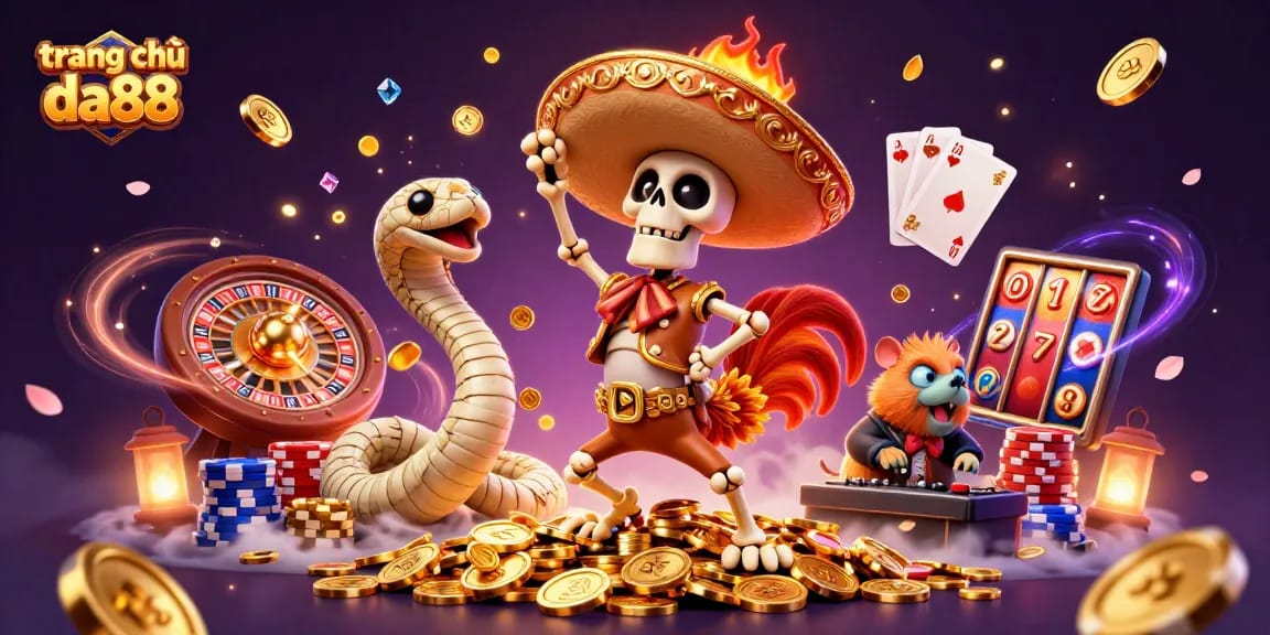 Engage in winning strategies at trang chủ da88 while enjoying vibrant 3D casino scene.