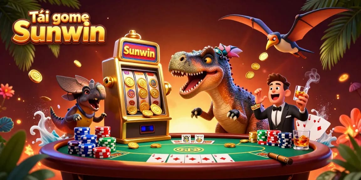 Experience Tải game Sunwin as a pachycephalosaurus wins jackpots, with dynamic casino elements.