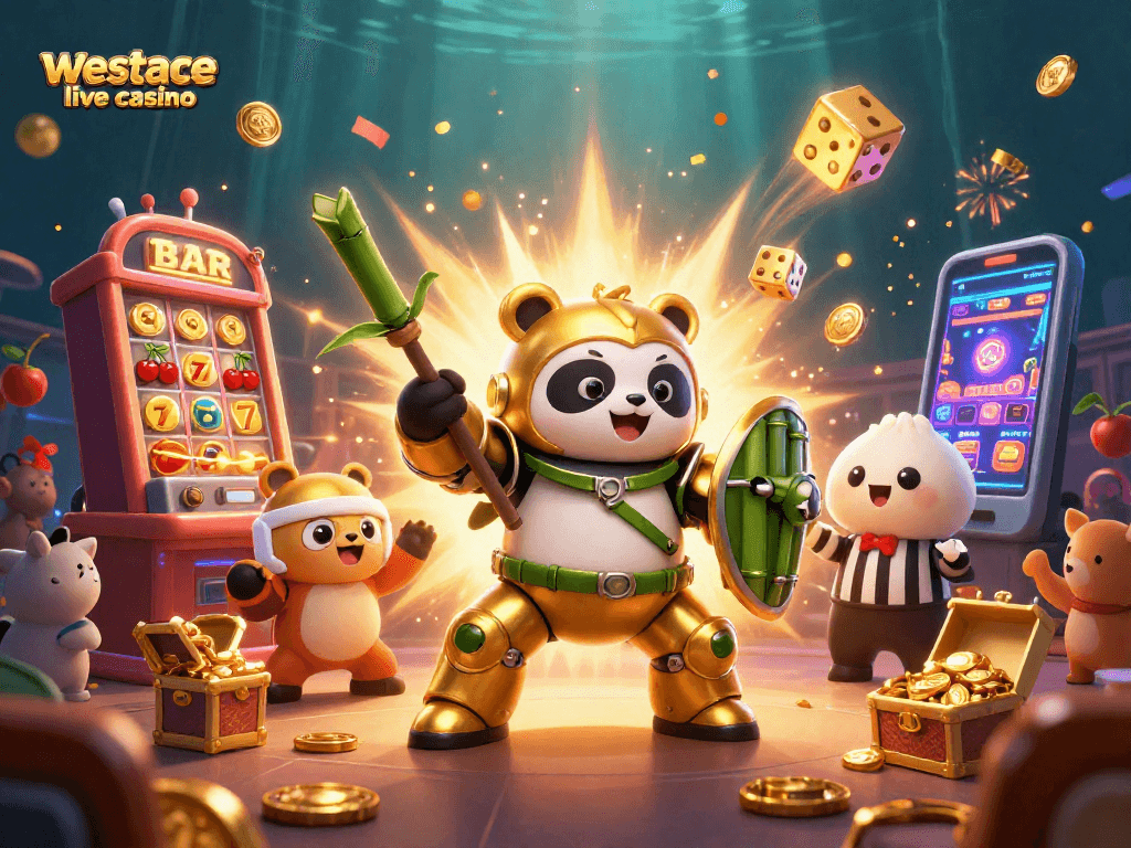 Speel spannende live spellen bij WestAce live casino met echte dealers en directe actie.