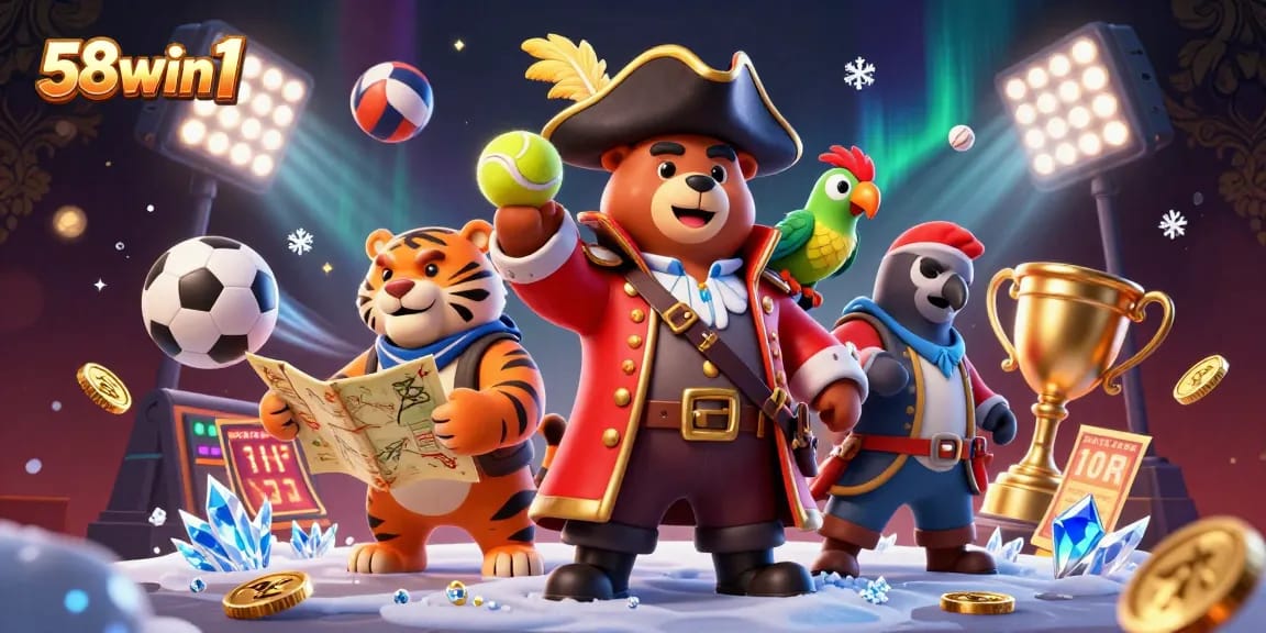 Embark with 58win1 to dynamic sports betting adventures featuring exciting games and rewards!