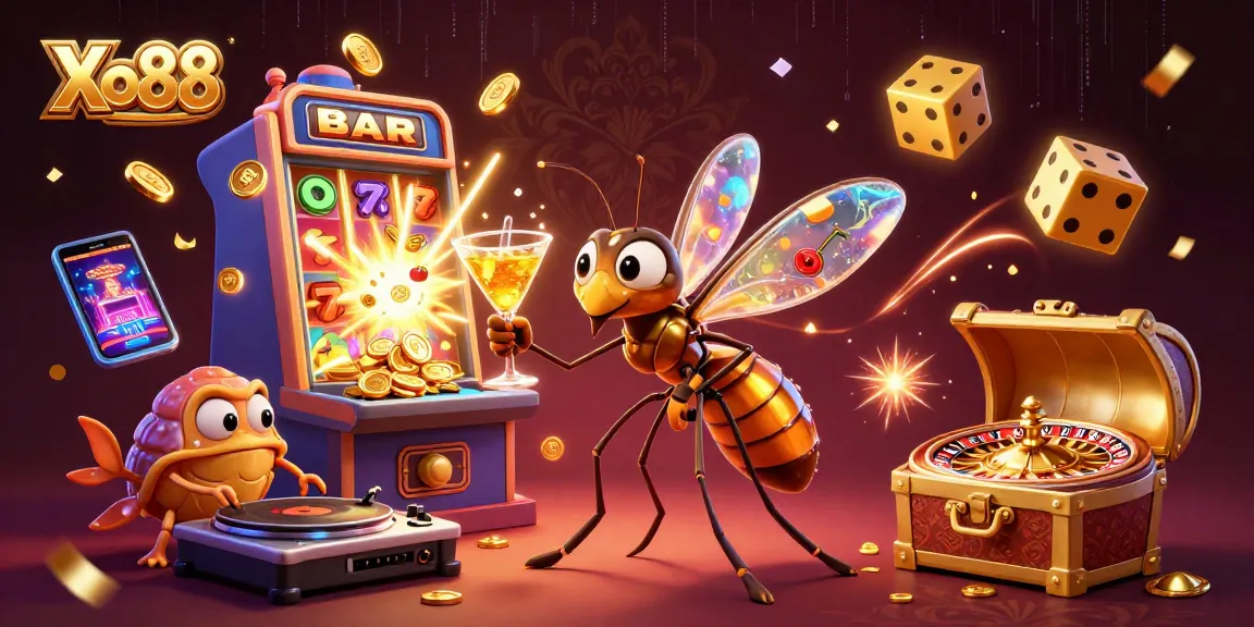 Xo88 immerses players in a vibrant casino experience, featuring unique characters and exhilarating gaming elements.