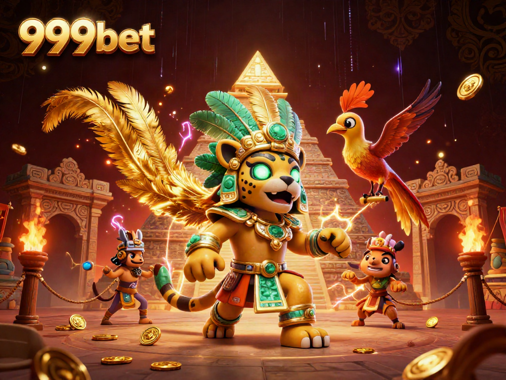 Experience the thrill of 999bet with a dynamic online casino illustration featuring exciting game elements.