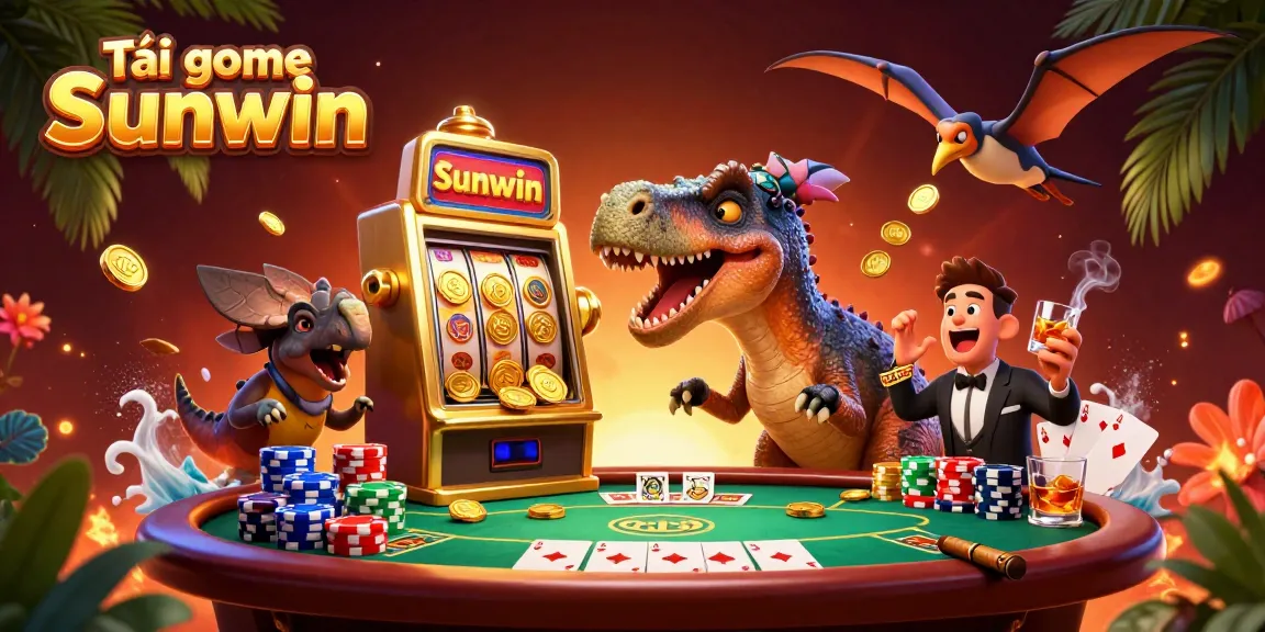 Experience Tải game Sunwin as a pachycephalosaurus wins jackpots, with dynamic casino elements.