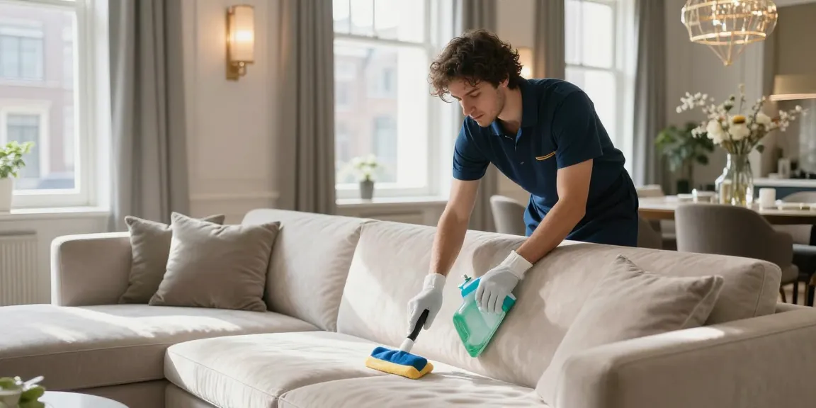 Sofa cleaning Amsterdam door een professionele en vertrouwde aanbieder bij een lokale service.