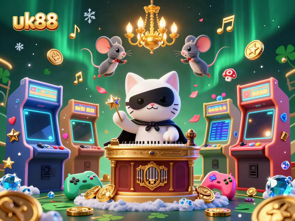Experience thrilling gameplay at uk88 with vibrant characters and dazzling casino elements in an exciting atmosphere.