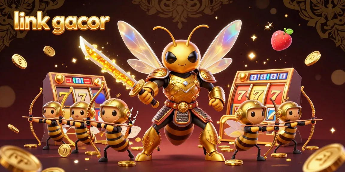 Win big with link gacor at our immersive slot casino featuring vibrant characters and dynamic elements.